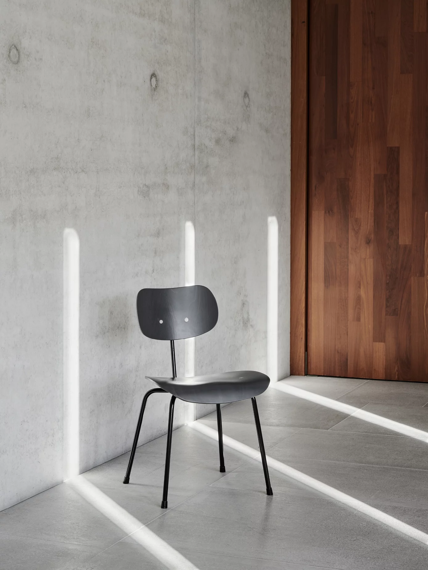 The SE 68 Multi Purpose Chair in a architectural setting