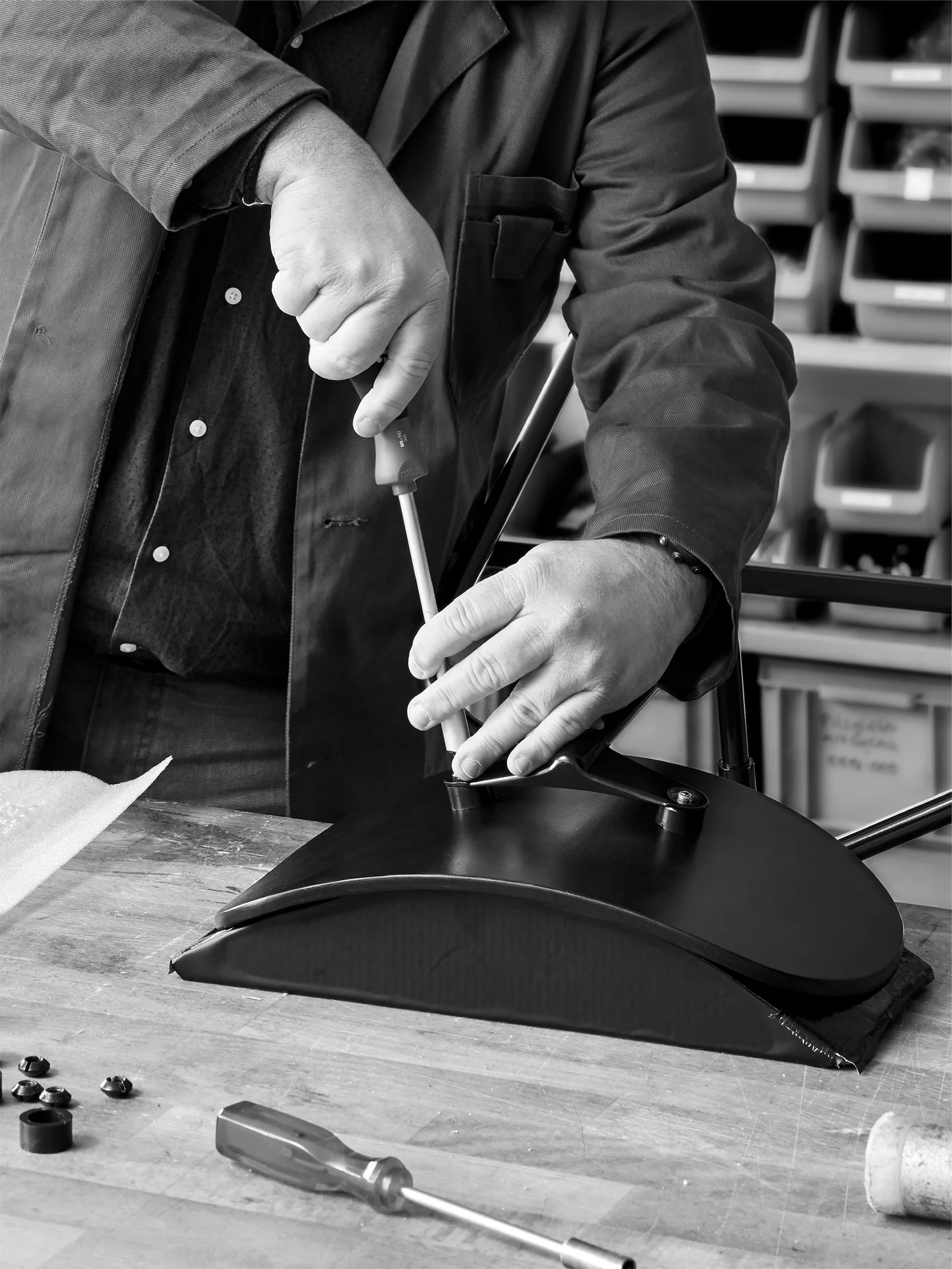 The SE68 Multi Purpose Chair is assembled