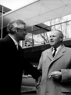 Portrait Egon Eiermann and Sepp Ruf