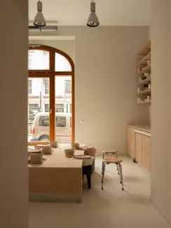 The S 38/S1 stool at Viola Beuschers studio