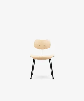 SE 68 Multi Purpose Chair front view in beech/black